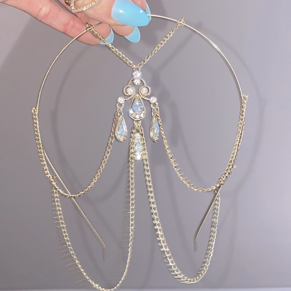 Headband jewelry accessory